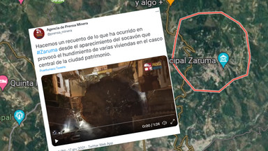Ogromna dziura pochłonęła dwa budynki mieszkalne w Ekwadorze. Ktoś chce pozbyć się mieszkańców?