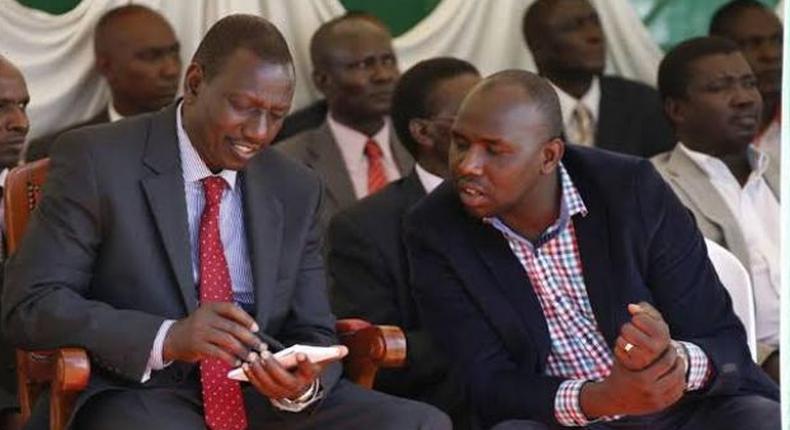 File image of DP Ruto with Murkomen