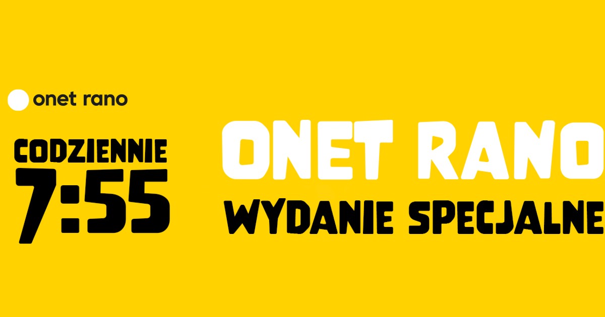Onet Rano. Wydanie specjalne – 24.02 [NA ŻYWO] - Wiadomości