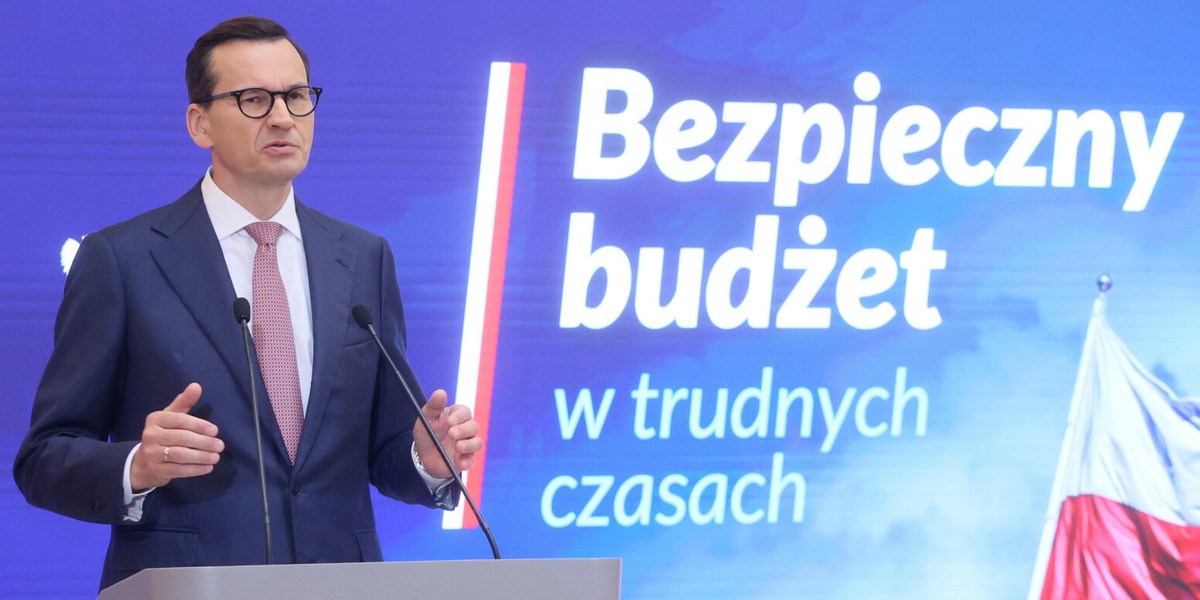 Premier Mateusz Morawiecki zapewnia, że Polska ma bezpieczny budżet