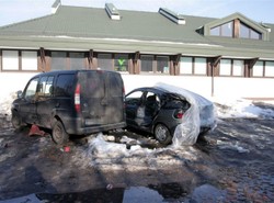 Pijana Felicjańska rozbiła trzy auta