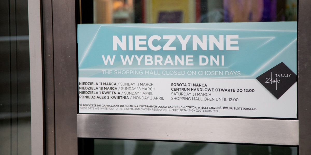 PIP nie wyklucza, że już w pierwszą niedzielę wolną od handlu nałoży kary na łamiących zakaz