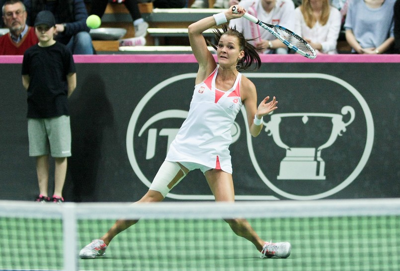 Fed Cup: Agnieszka Radwańska rozgromiona. Polska przegrywa ze Szwajcarią. ZDJĘCIA