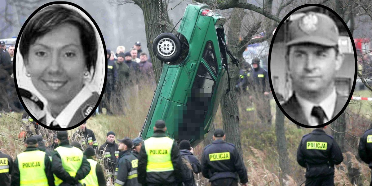 Policjanci Justyna Zawadka i Tomasz Twardo zginęli podczas służby.