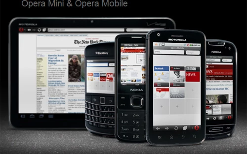 Opera jest wszędzie. Na pecetach, komórkach, tabletach... nawet w niektórych telewizorach. Opera Mini to najpopularniejsza alternatywna przeglądarka mobilna.