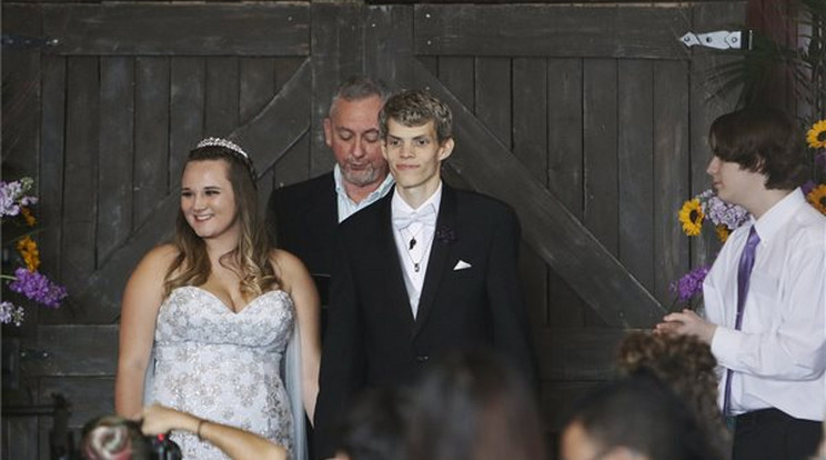 MEgtartották az esküvőt /Fotó: MTI