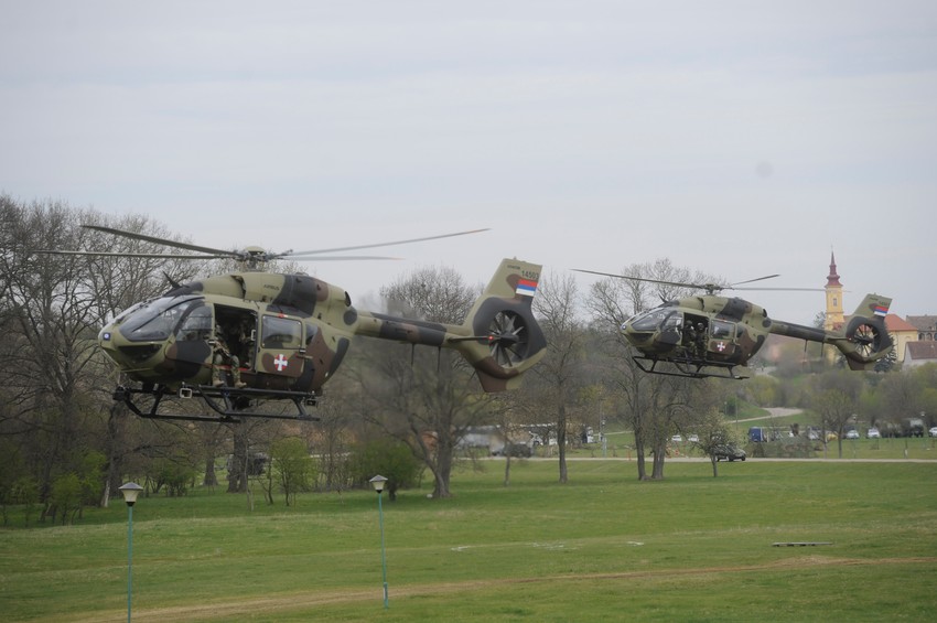 Vojna ežba na Pasuljanskim livadama