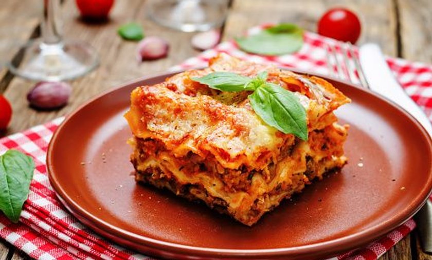 Lasagne z mięsem mielonym