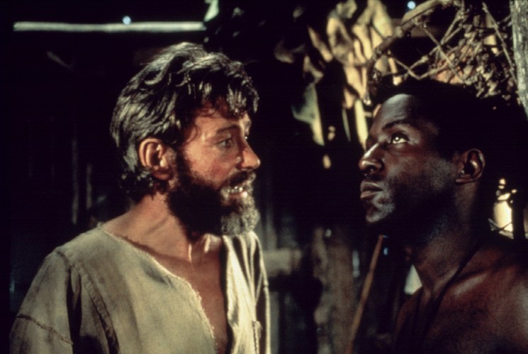 Peter O'Toole w filmie 'Piętaszek i Robinson'