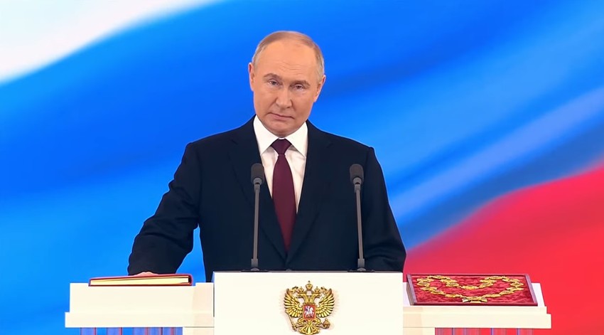 Putin polaže zakletvu