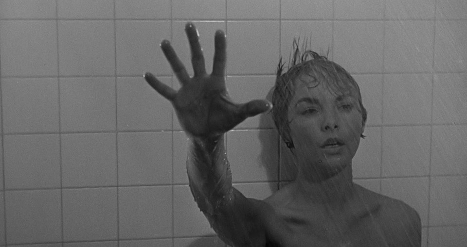 "Psychoza" (1960, reż. Alfred Hitchcock)