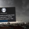 nevreme i SMS upozorenje