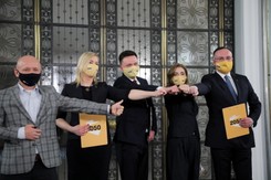 Rzecznik rządu: Hołownia tworzy ruch bez rdzenia ideowego