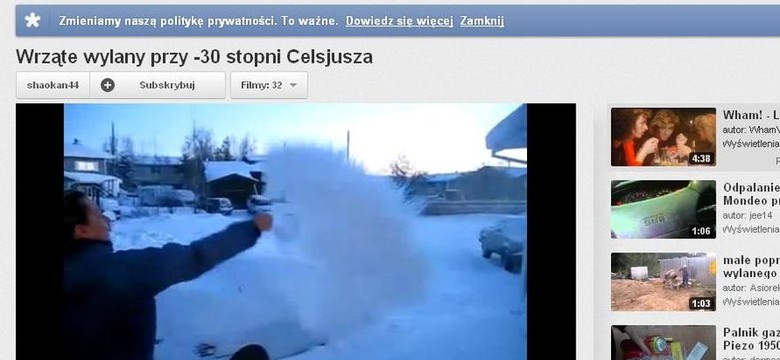 Jak wyczarować śnieg z wrzątku? Nie rób tego na własną rękę!