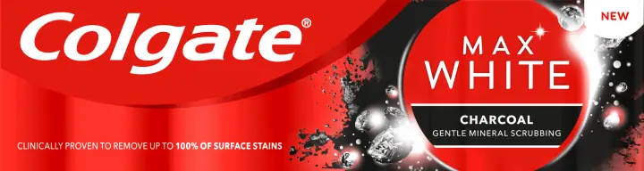 COLGATE Max White Charcoal / mat. prasowe