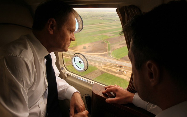 Donalda Tuska oblot autostrady A2