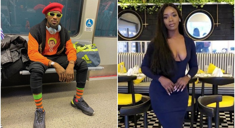 Babatayo is accusing the music star of raping her in 2018. [Instagram/IamBangaLee] [LindaIkeji].