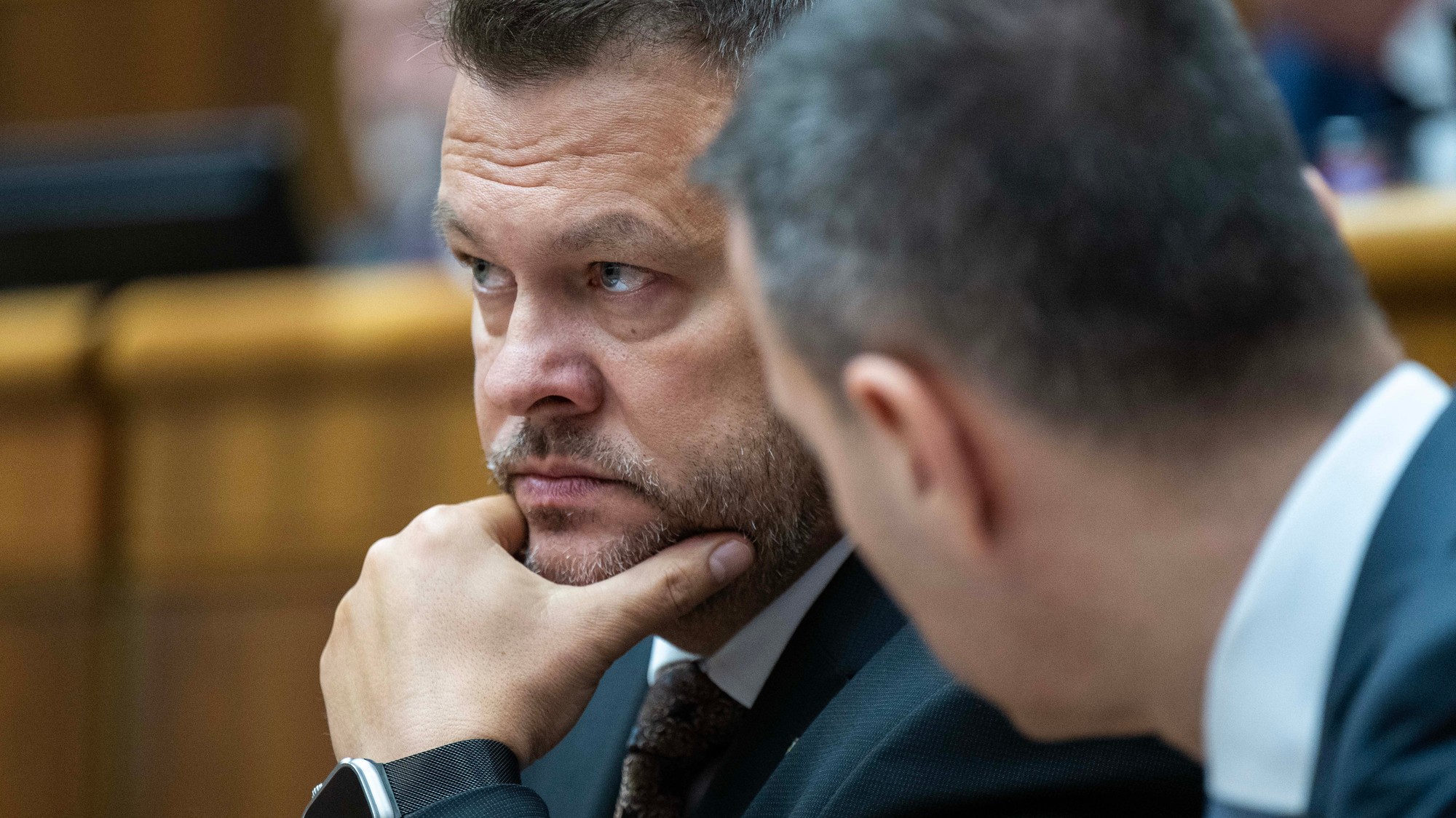 Minister investícií, regionálneho rozvoja a informatizácie SR Samuel Migaľ. 