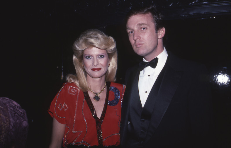 Ivana i Donald Trump (grudzień 1982 r.)