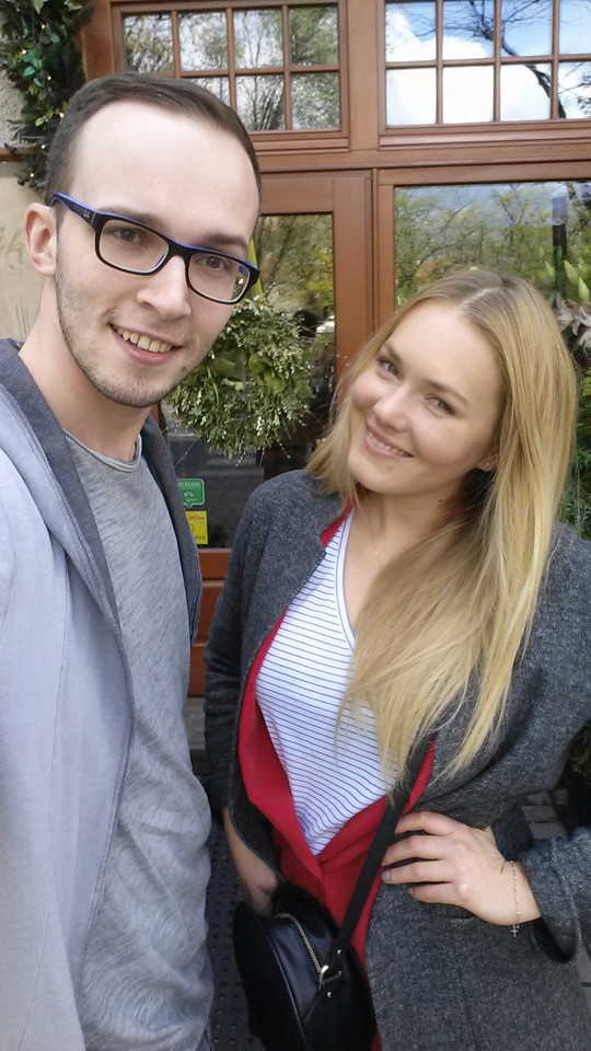 Michał Misiorek i Magdalena Lamparska