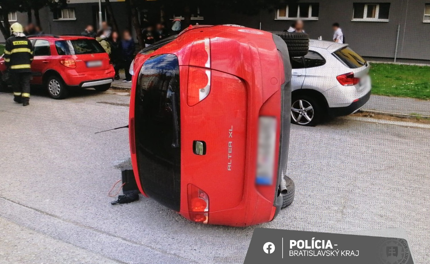 Vodič nafúkal 1,65 promile alkoholu.