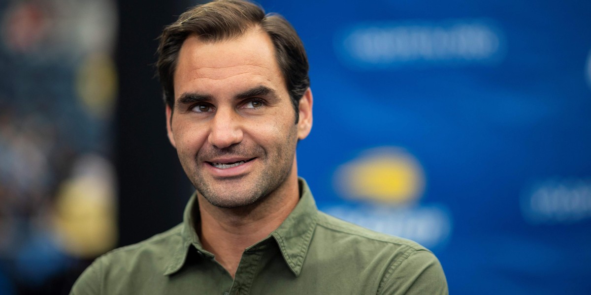 Roger Federer zaskoczył dwie nastolatki