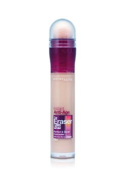 2. Jöhet egy kis MAYBELLINE korrektor a szem alatti karikák eltüntetéséhez, majd egy kevés a szemhéj előkészítéséhez!Instant Anti-Age The Eraser korrektor MAYBELLINE 2299 FtGLAMOUR-kuponnal 40% kedvezménnyel: 1379 Ft
