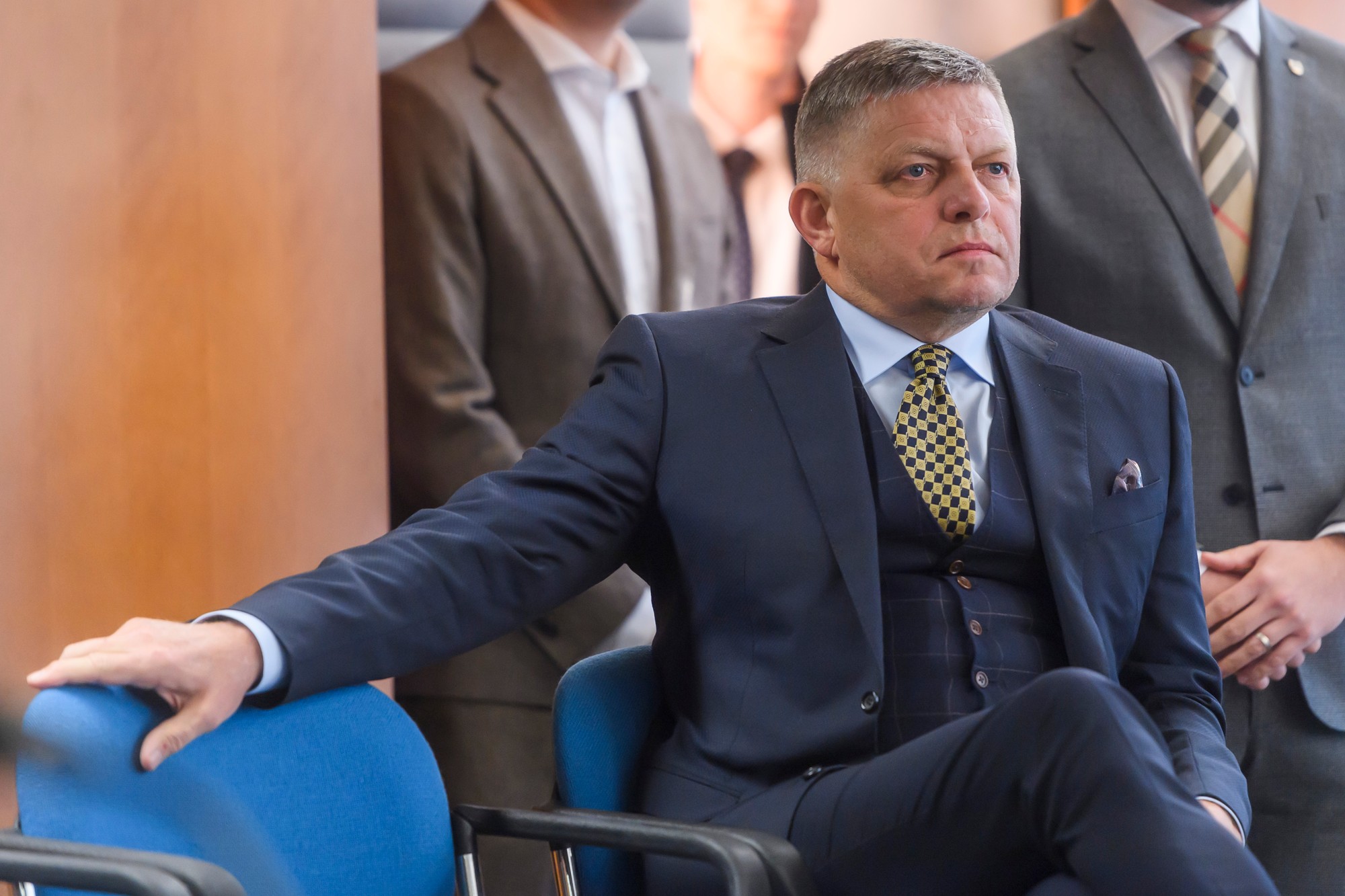 Predseda vlády SR Robert Fico (Smer-SD).