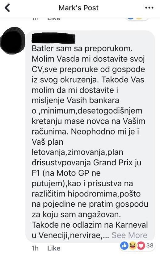 Odgovor na oglas