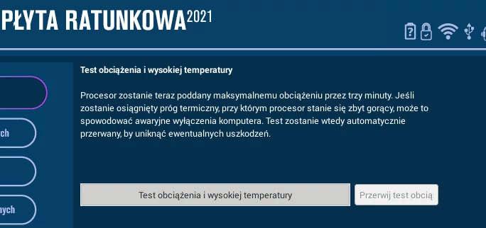 Test obciążeniowy pozwoli ustalić, które podzespoły mogą odpowiadać za zawieszenia komputera