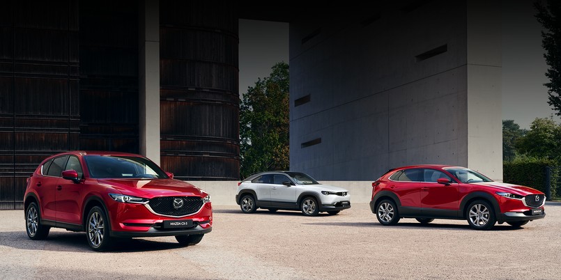 Mazda CX-5, MX-30 i CX-30