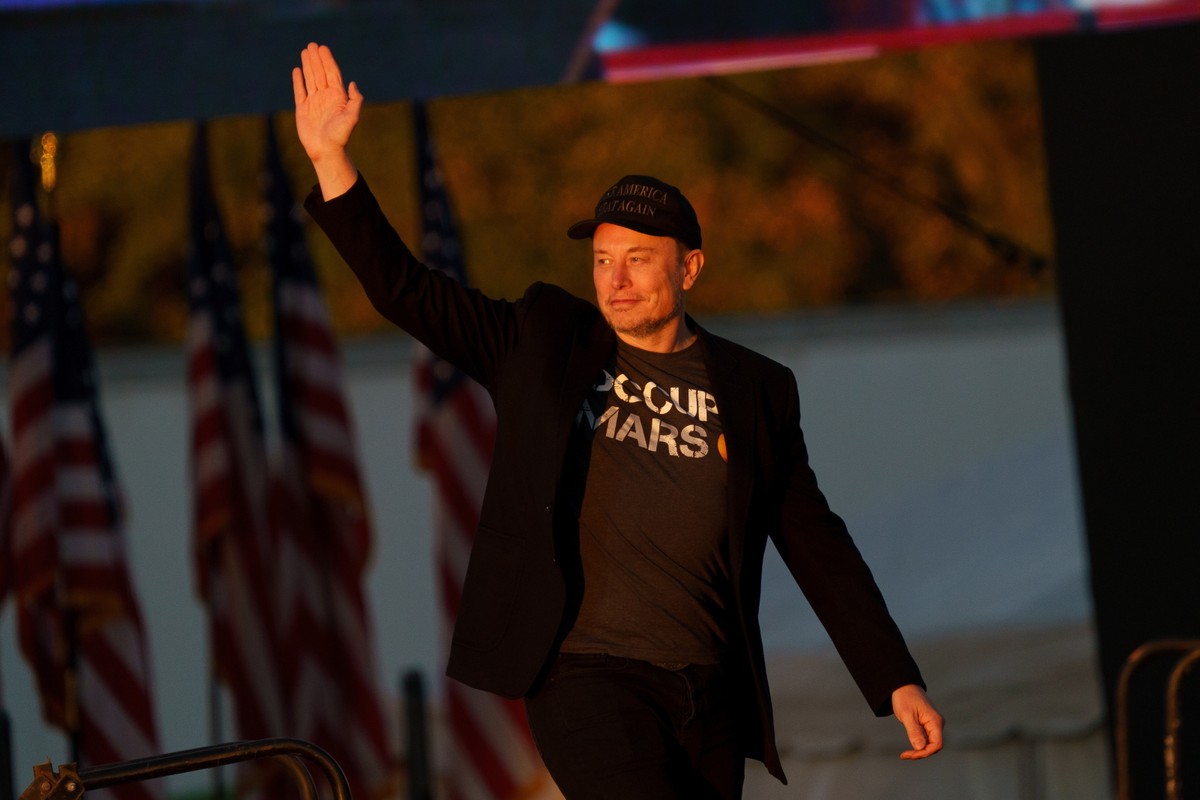 Elon Musk na wiecu Donalda Trumpa w Butler, Pensylwania