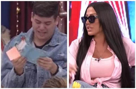 Uroš Stanić i Tijana Ajfon (Foto: Screenshot TV Pink/TV Red)