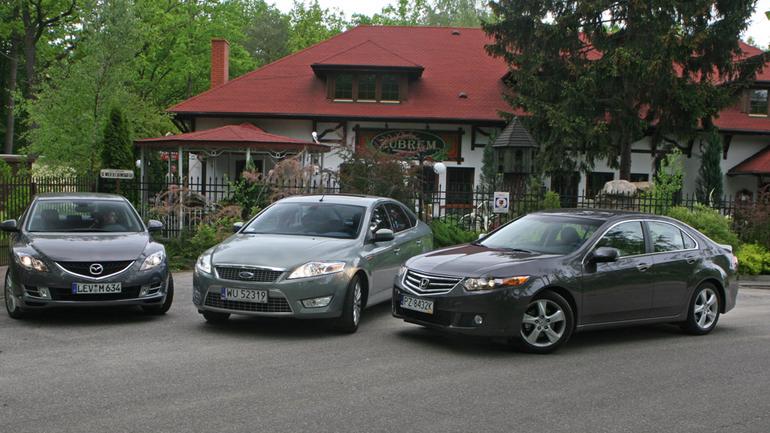 Mondeo kontra Mazda 6 i Accord Auto Świat