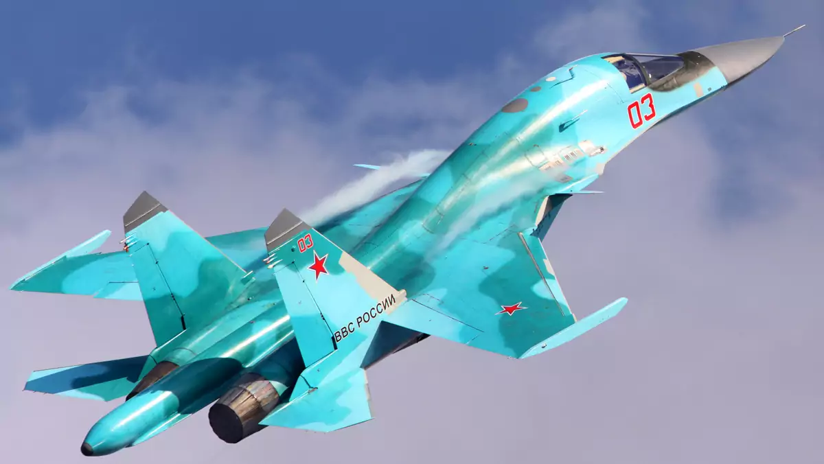 Su-34 to jedna z najważniejszych lotniczych konstrukcji w siłach Rosji