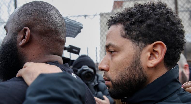 A court in the US has replied Jussie Smollett's claim of assault with 16 counts of felony directed at him.
