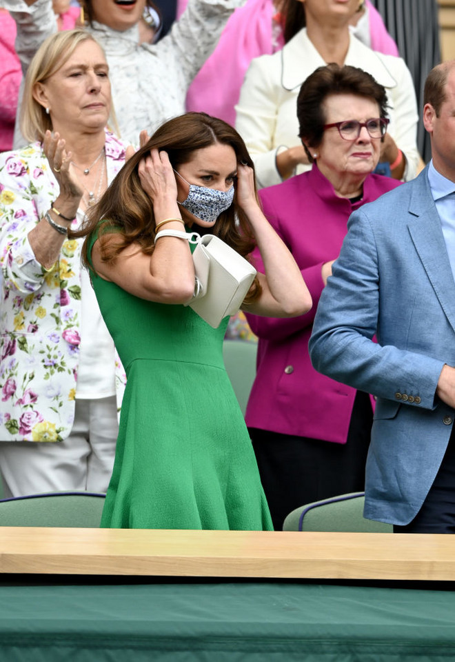 Wimbledon 2021: Kate Middleton na trybunach