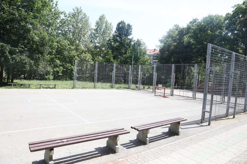 Teren na kojem je došlo do sukoba na Voždovcu