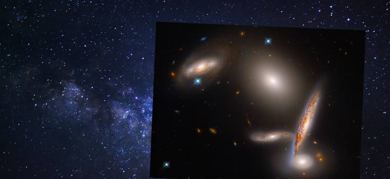 Taniec pięciu galaktyk. Niesamowita fotografia z kosmosu 