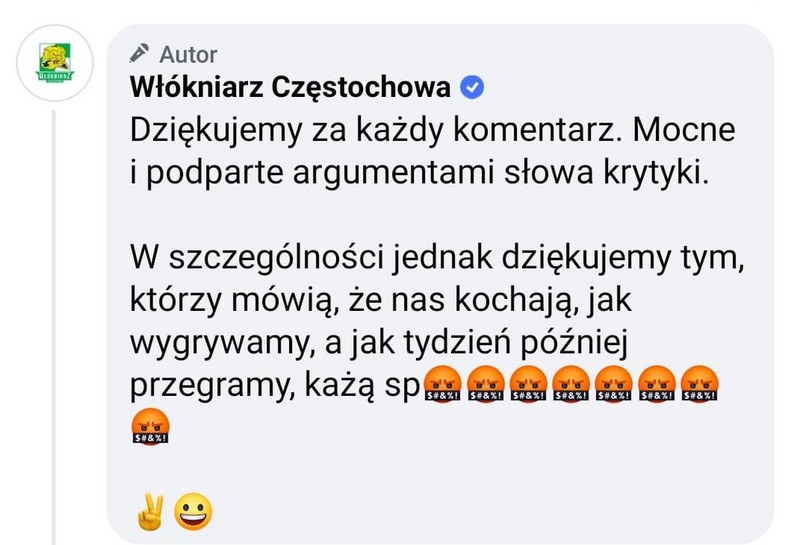 Włókniarz Częstochowa/Facebook