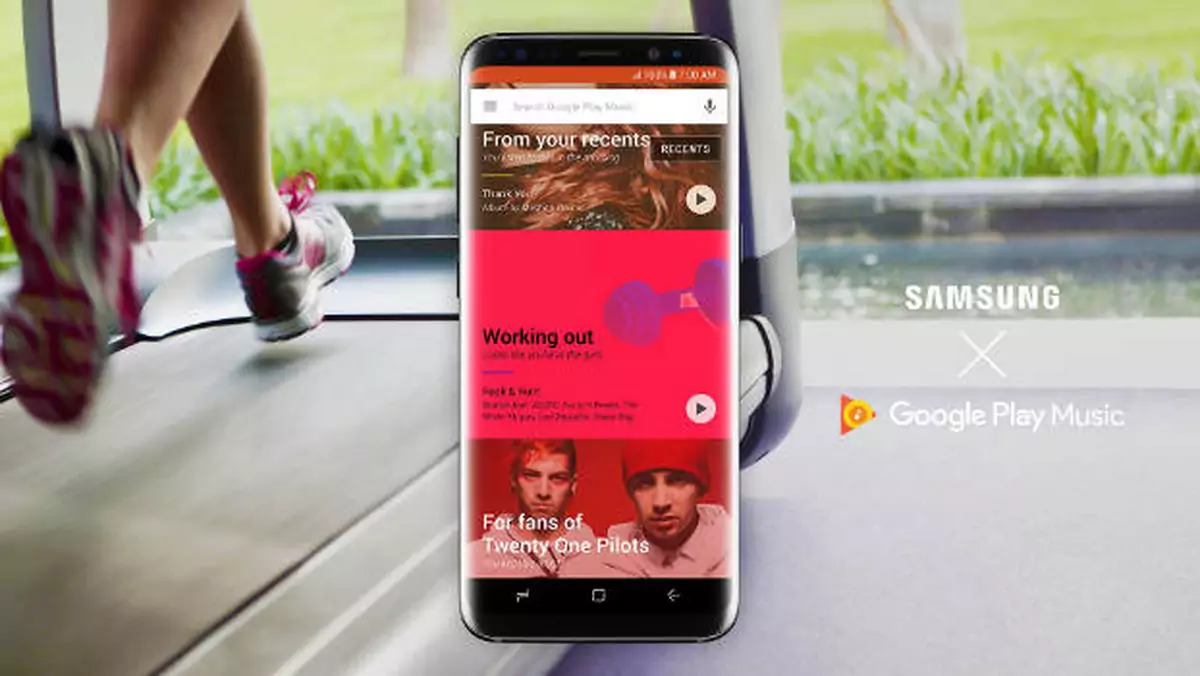 Muzyka Google Play domyślnym odtwarzaczem w smartfonach Samsunga