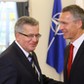 Bronisław Komorowski NATO JENS STOLTENBERG WIZYTA