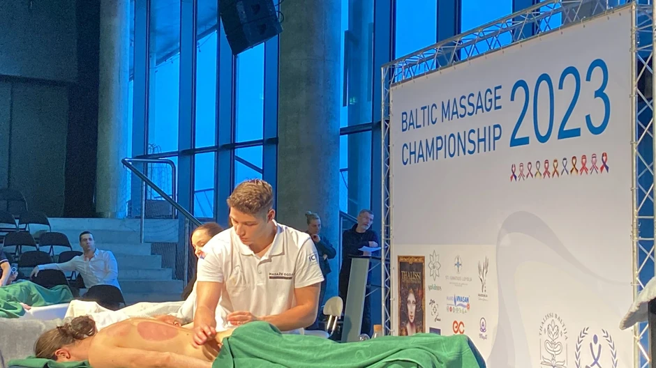 Bogdan Budimir, osvajač zlatne medalje u masiranju