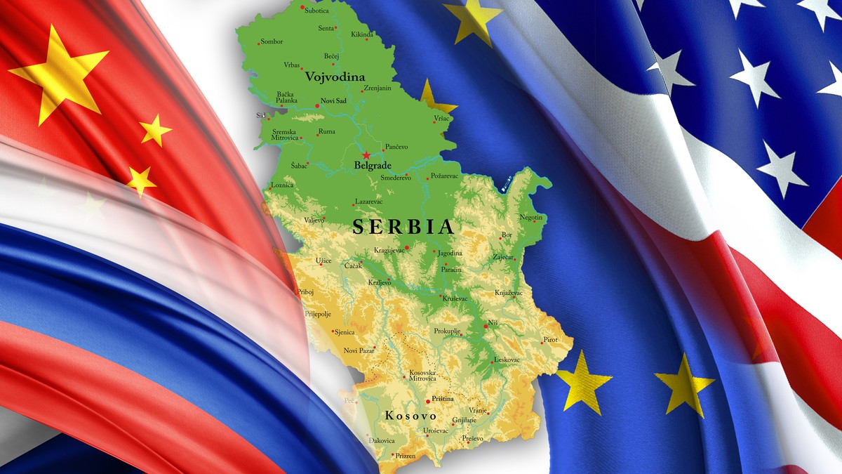 Srbija između četiri svetske sile