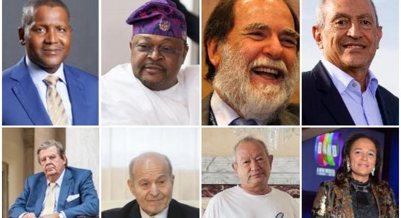 Ghanaian billionaires missing in Forbes top five billionaires in Africa in 2019