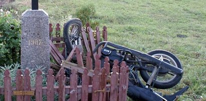 Nastolatek zabił się o krzyż! FOTO