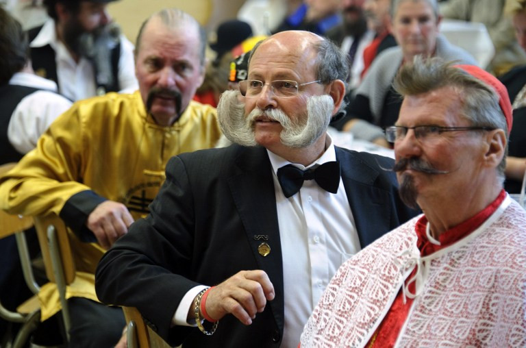 European Beard and Moustache championships in Wittersdorf
