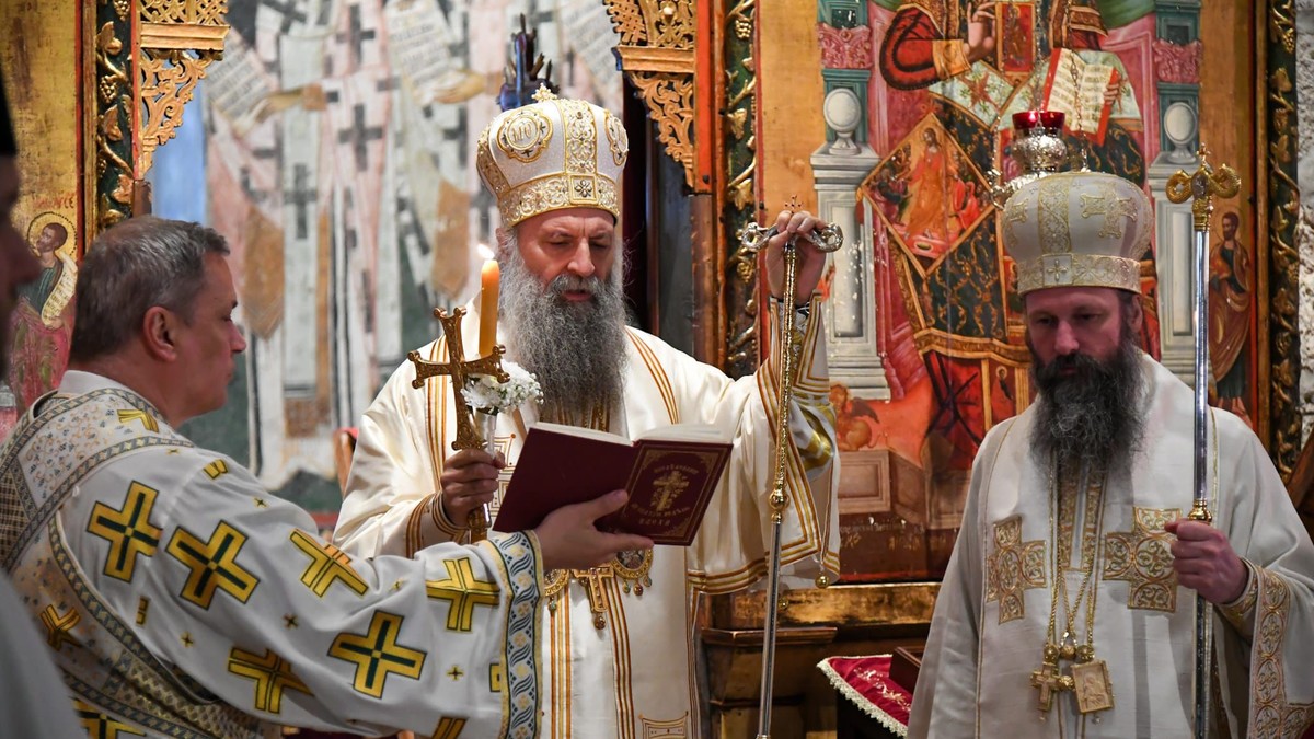 Patrijarh Porfirije u Peći