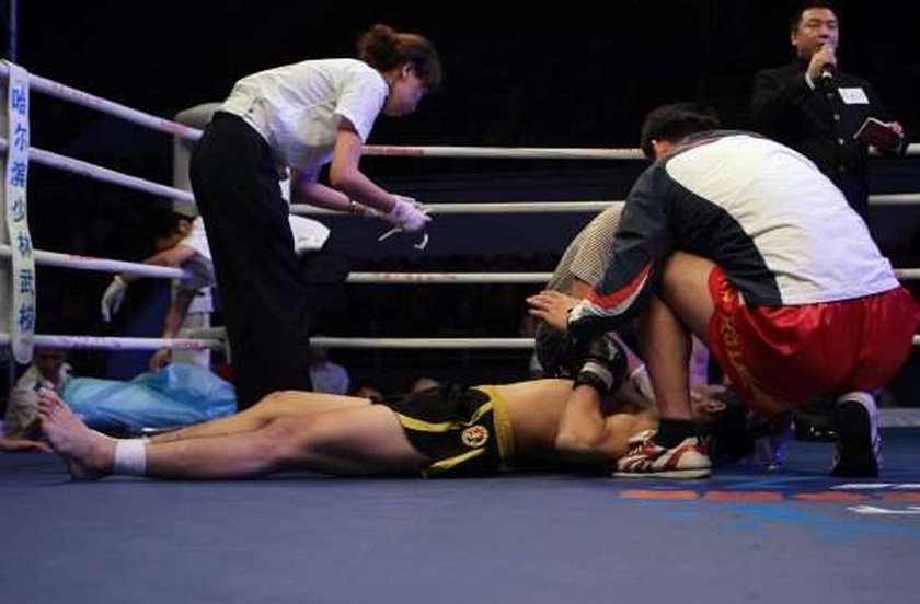 Chiński bokser zmarł w szpitalu po walce