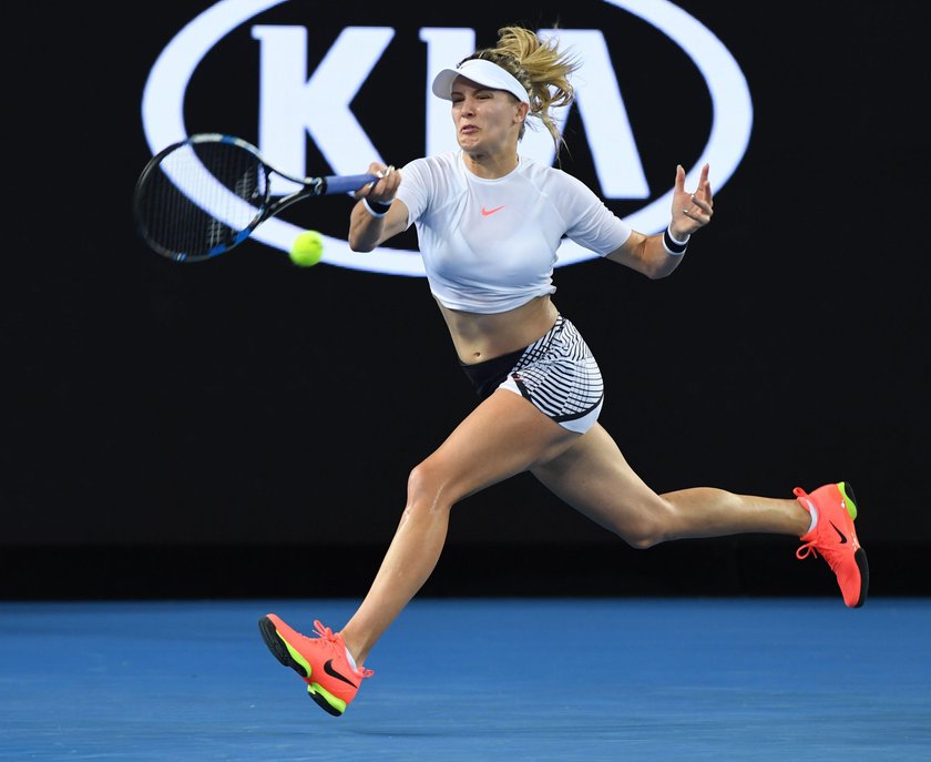 Eugenie Bouchard poszła na randkę z kibicem. To przez przegrany zakład